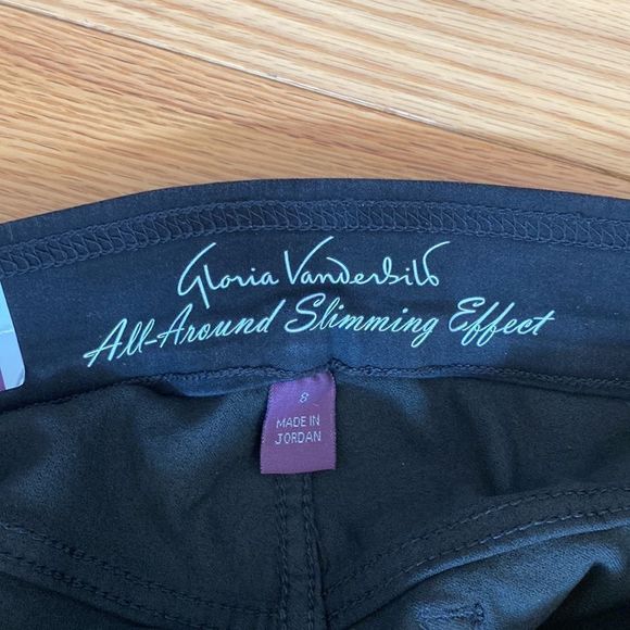 🔴 2 for $25 Gloria Vanderbilt Womens Amanda Pull on High Rise Jean size 8 - Picture 5 of 10